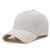 Women's Simple Style Solid Color Printing Curved Eaves Baseball Cap