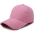 Women's Simple Style Solid Color Printing Curved Eaves Baseball Cap