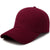 Women's Simple Style Solid Color Printing Curved Eaves Baseball Cap