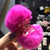 Women's Simple Style Solid Color Rabbit Fur Hair Claws