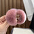 Women's Simple Style Solid Color Rabbit Fur Hair Claws