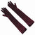 Women's Simple Style Solid Color Satin Gloves 1 Pair