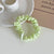 Women's Simple Style Solid Color Satin Hair Tie