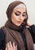 Women's Simple Style Solid Color Satin Printing Shawls