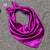 Women's Simple Style Solid Color Satin Printing Silk Scarf