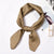 Women's Simple Style Solid Color Satin Silk Scarves