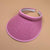 Women's Simple Style Solid Color Wide Eaves Sun Hat