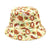 Women's Simple Style Star Printing Flat Eaves Bucket Hat