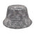 Women's Simple Style Star Printing Flat Eaves Bucket Hat