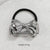 Women's Simple Style Star Starfish Bow Knot 304 Stainless Steel Metal Shiny Metallic Hair Tie