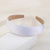 Women's Simple Style Streetwear Solid Color Arylic Cloth Hair Band