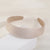 Women's Simple Style Streetwear Solid Color Arylic Cloth Hair Band