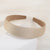 Women's Simple Style Streetwear Solid Color Arylic Cloth Hair Band