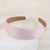 Women's Simple Style Streetwear Solid Color Arylic Cloth Hair Band