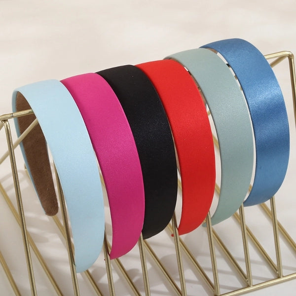 Women's Simple Style Streetwear Solid Color Arylic Cloth Hair Band