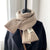 Women's Simple Style Stripe Cotton Scarf