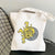 Women's Simple Style Sun Moon Shopping Bags