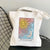 Women's Simple Style Sun Moon Shopping Bags