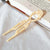 Women's Simple Style U Shape Acetic Acid Hairpin