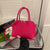 Women's Small All Seasons Flannel Elegant Shoulder Bag Handbag Dome Bag