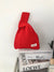 Women's Small All Seasons Polyester Knit Streetwear Handbag