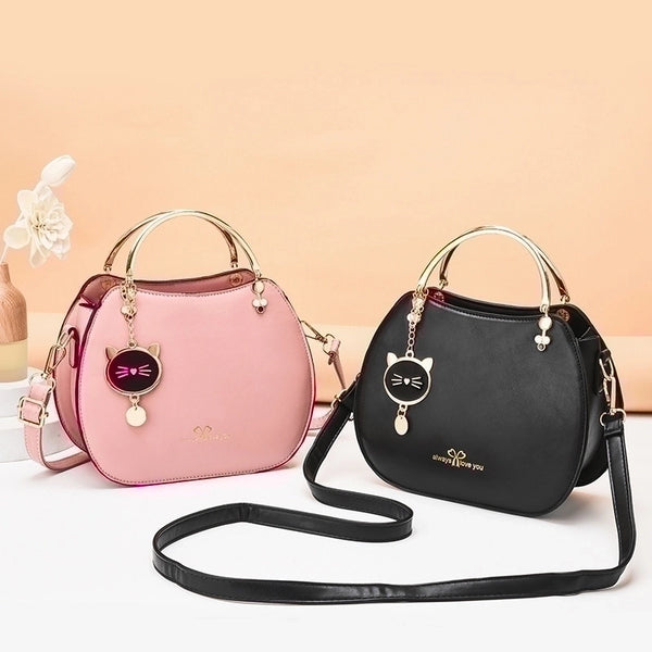 Women's Small All Seasons Pu Leather Basic Handbag