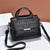 Women's Small All Seasons Pu Leather Classic Style Handbag