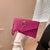 Women's Small All Seasons Pu Leather Elegant Classic Style Envelope Bag Clutch Bag