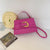 Women's Small All Seasons Pu Leather Elegant Square Bag