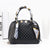 Women's Small All Seasons Pu Leather Printing Fashion Ribbon Square Zipper Dome Bag