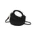 Women's Small All Seasons Pu Leather Solid Color Streetwear Shell Zipper Shoulder Bag Handbag Saddle Bag