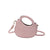 Women's Small All Seasons Pu Leather Solid Color Streetwear Shell Zipper Shoulder Bag Handbag Saddle Bag