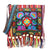 Women's Small Cotton Flower Ethnic Style Square Zipper Crossbody Bag