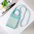 Women's Small Cotton Geometric Cute Square Open Square Bag