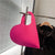 Women's Small Felt Cloth Solid Color Classic Style Streetwear Heart-shaped Zipper Handbag