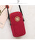 Women's Small Nylon Letter Fashion Square Zipper Crossbody Bag