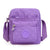 Women's Small Nylon Solid Color Basic Square Zipper Square Bag