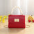 Women's Small PVC Solid Color Basic Streetwear Lock Clasp Jelly Bag