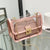 Women's Small PVC Solid Color Classic Style Lock Clasp Crossbody Bag