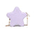 Women's Small PVC Star Cute Zipper Jelly Bag