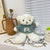 Women's Small Plush Bear Cute Zipper Crossbody Bag