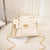 Women's Small Pu Leather Cartoon Cute Square Lock Clasp Crossbody Bag