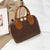 Women's Small Pu Leather Fashion Dome Bag