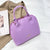 Women's Small Pu Leather Fashion Dome Bag