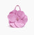 Women's Small Pu Leather Flower Streetwear Open Handbag