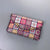 Women's Small Pu Leather Geometric Ethnic Style Square Magnetic Buckle Phone Wallets