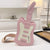 Women's Small Pu Leather Guitar Fashion Zipper Crossbody Bag