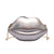 Women's Small Pu Leather Lips Fashion Profiled Zipper Chain Bag