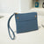 Women's Small Pu Leather Solid Color Basic Classic Style Square Zipper Coin Purse