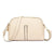 Women's Small Pu Leather Solid Color Basic Shell Zipper Shoulder Bag Crossbody Bag Dome Bag